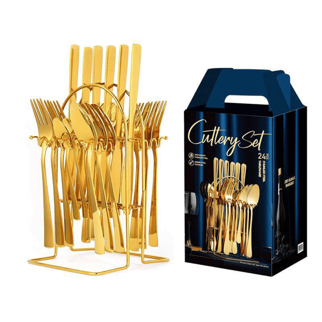 24pcs High Quality Cutlery Set
