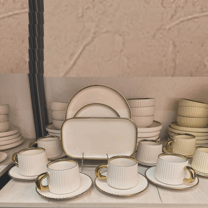 32pcs European Porcelain Dinner Set