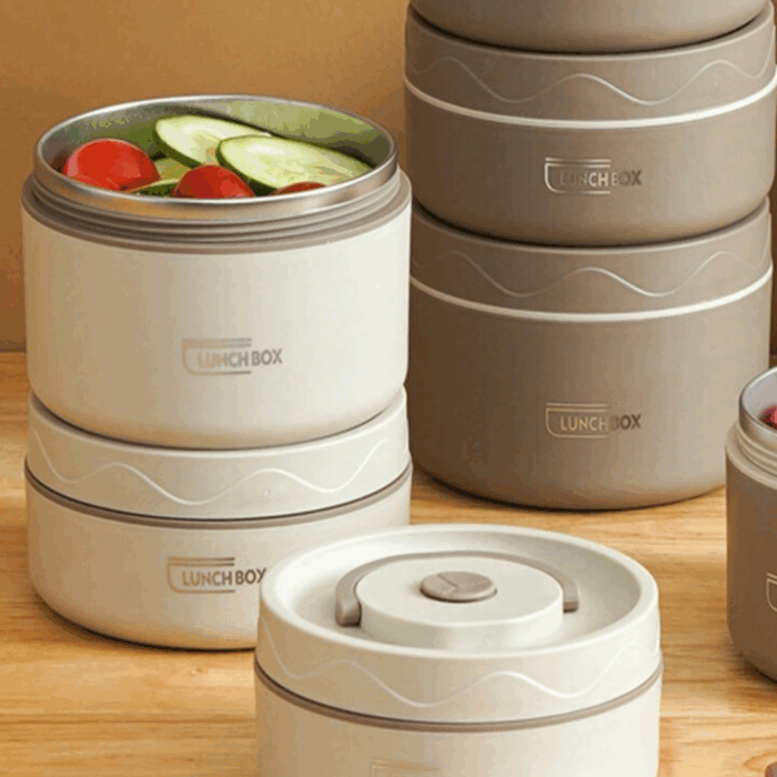 4-in-1 Insulated Lunch Box Set