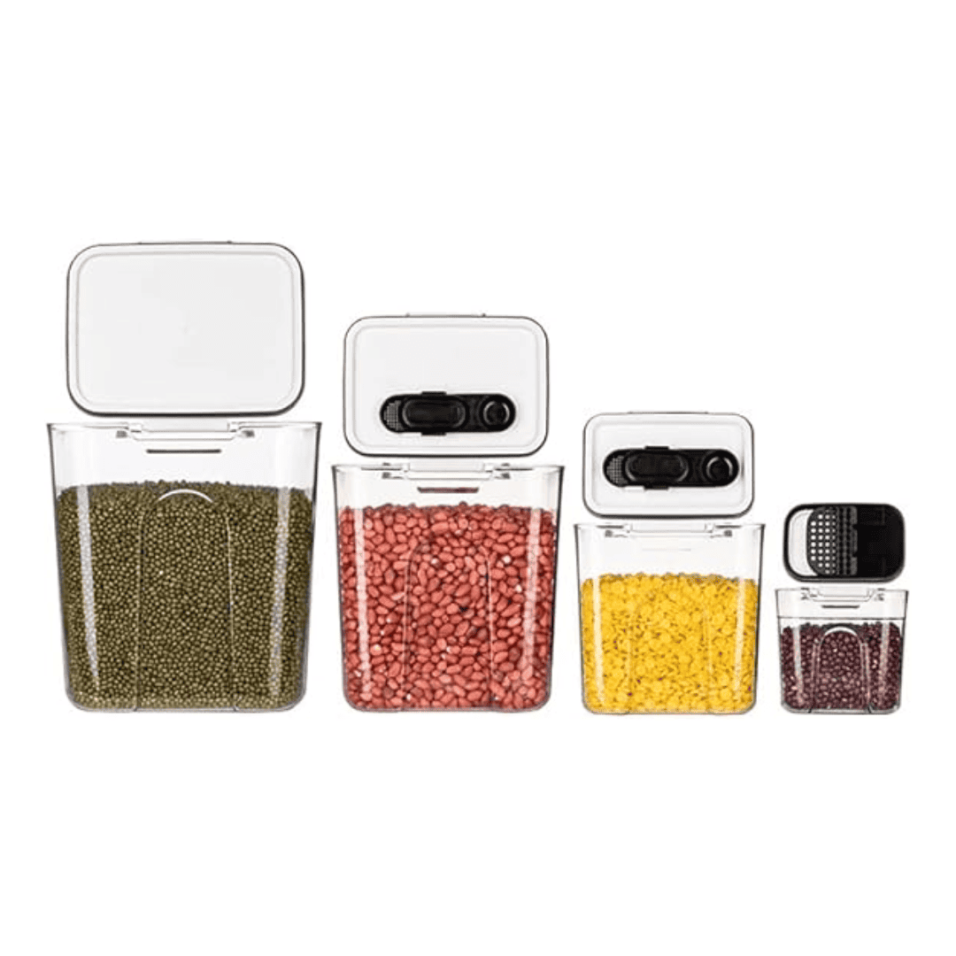 4pcs Airtight Food Storage Containers
