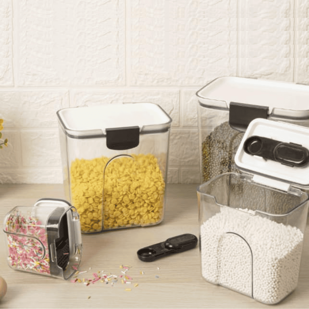 4pcs Airtight Food Storage Containers