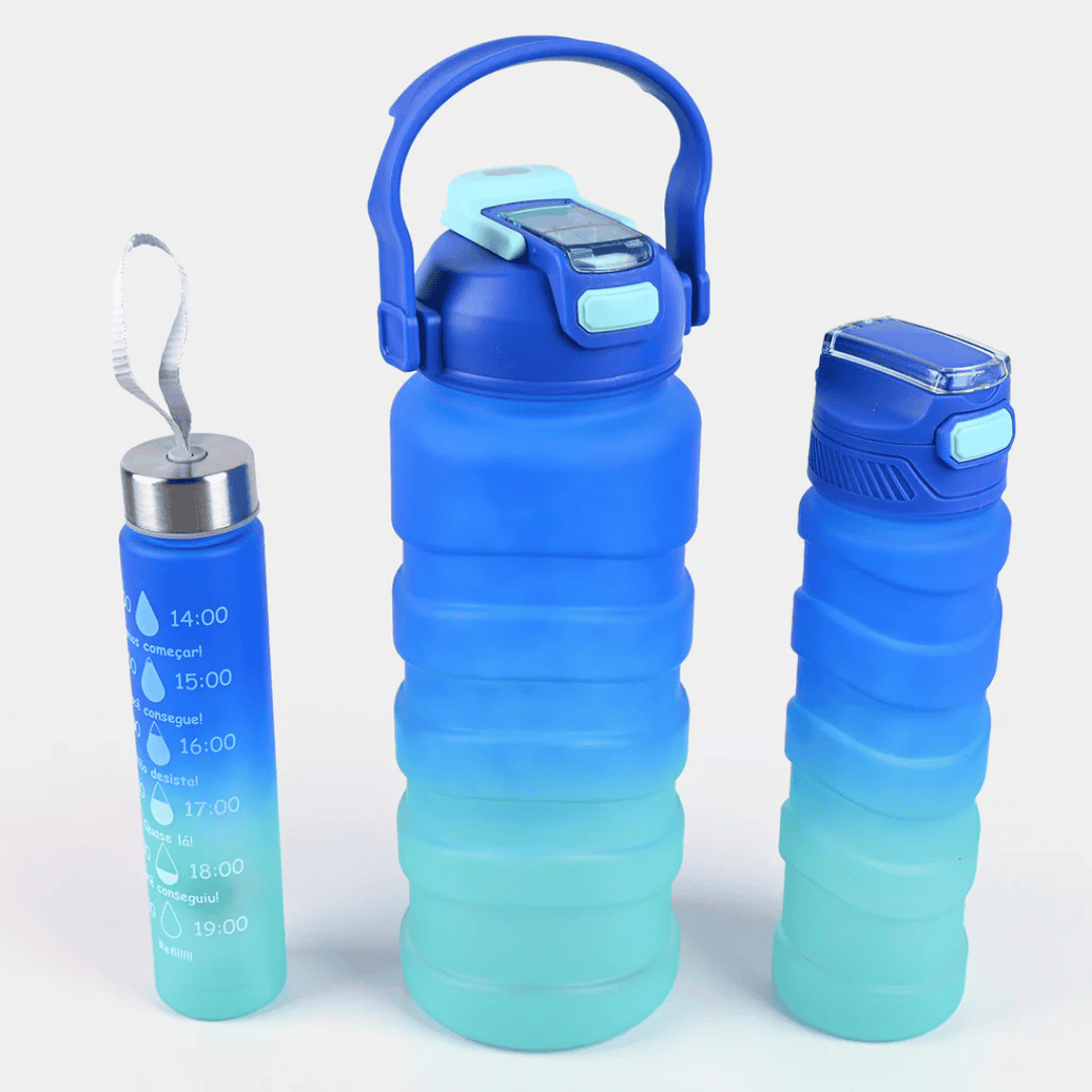 3-in-1 Water Bottle Set
