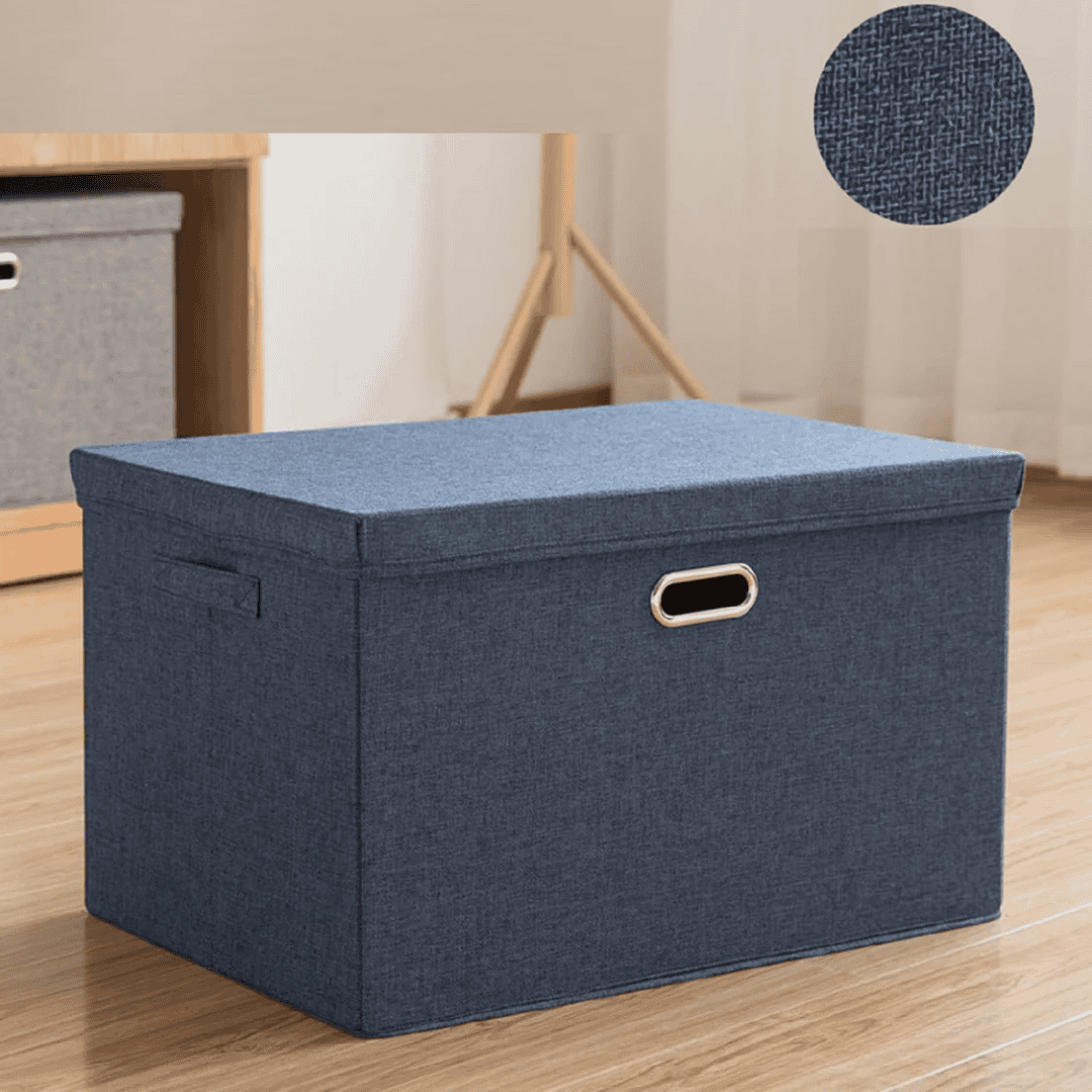 Foldable Storage Box with Lid