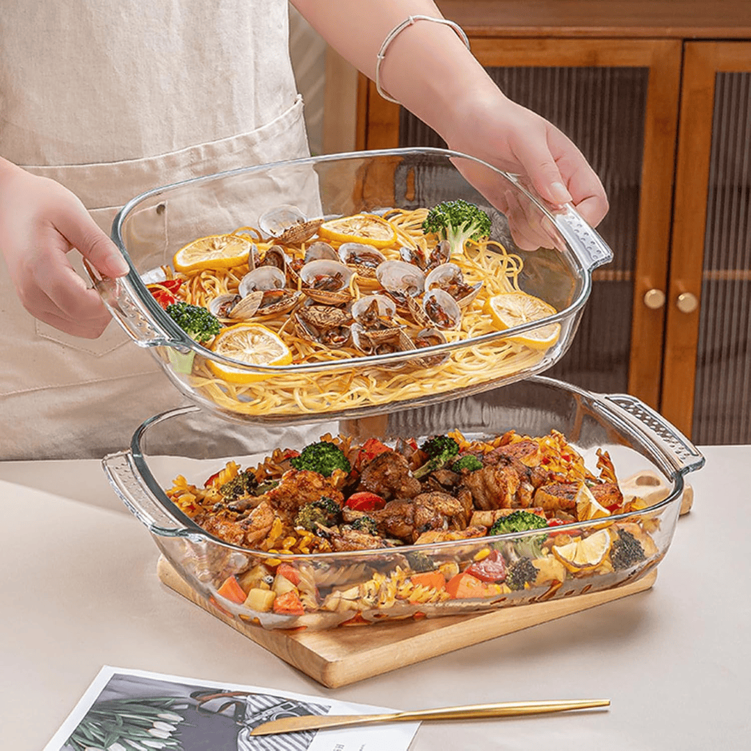 3-in-1 Borosilicate Baking Glassware Set