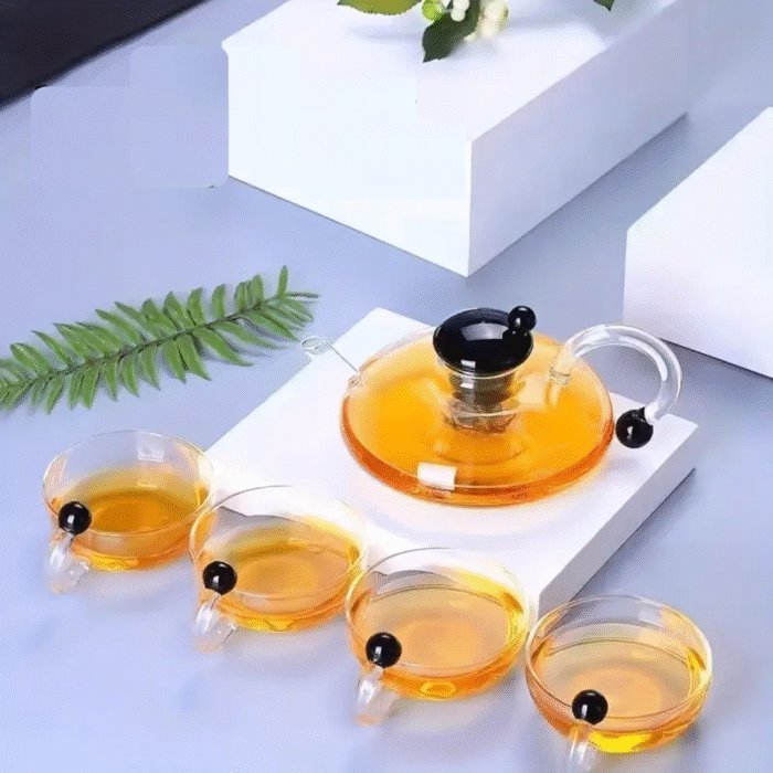5pcs Heat Resistant Tea Set