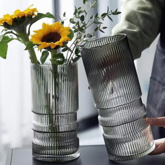 Dark Glass Vase