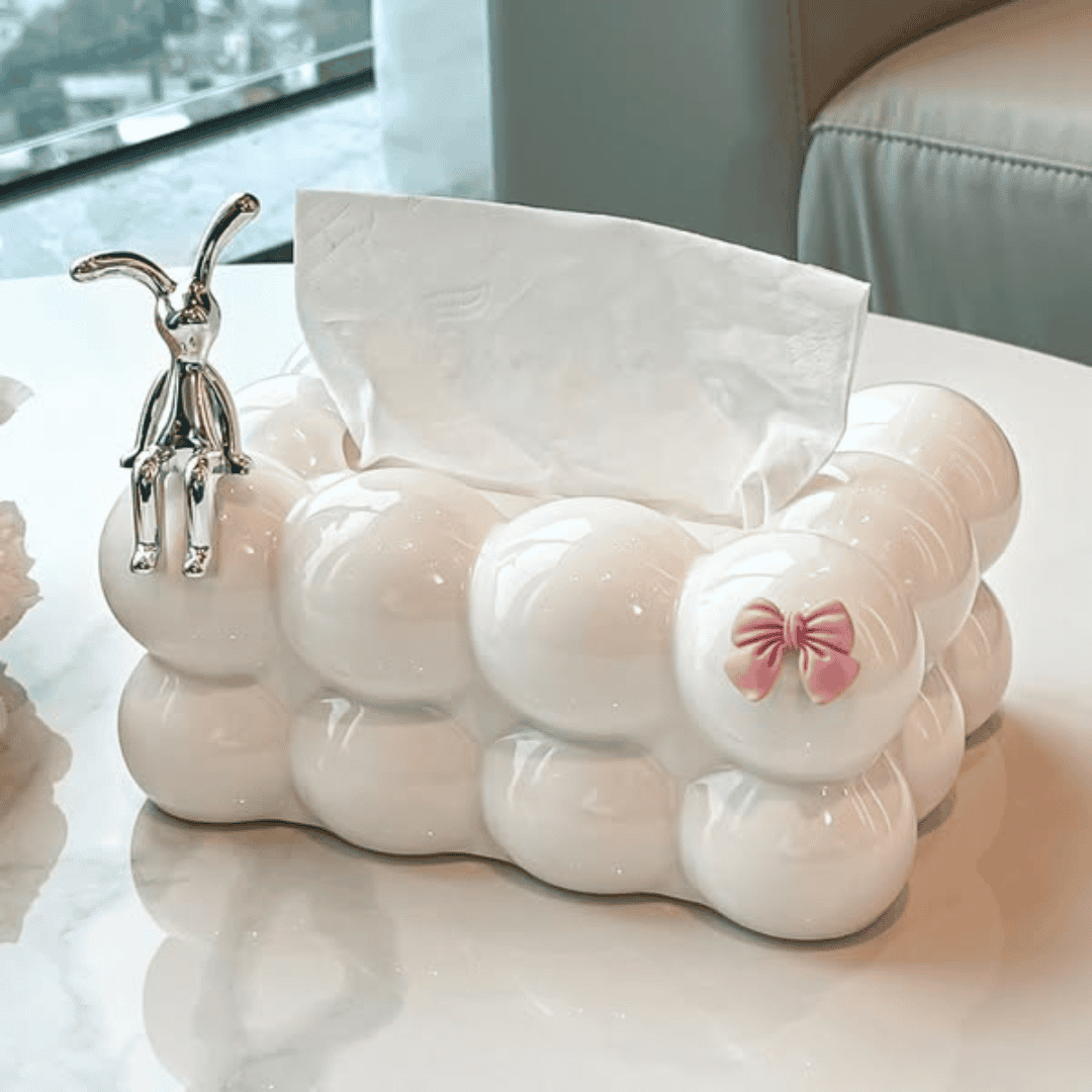 Bubble Tissue Box / Serviette Holder