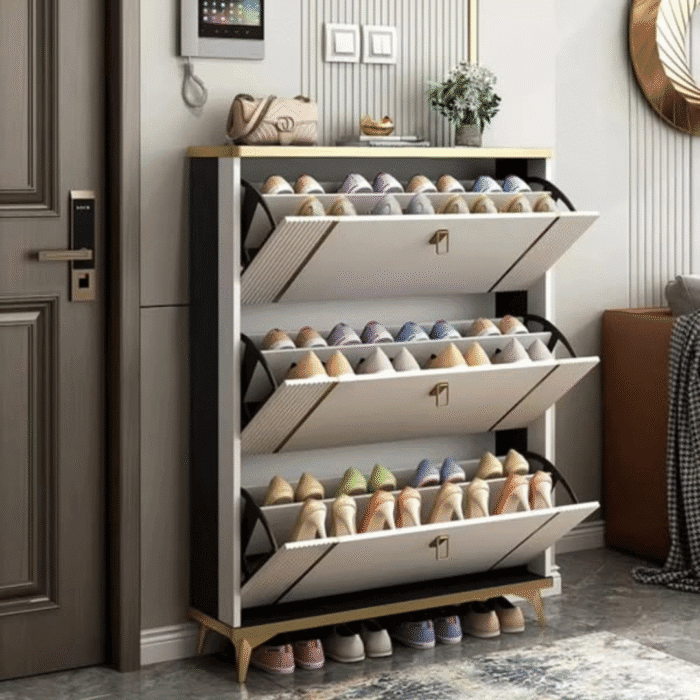 Bucket Flip Shoe Rack