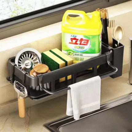 Metal Sink Caddy/Kitchen Storage Rack Organizer