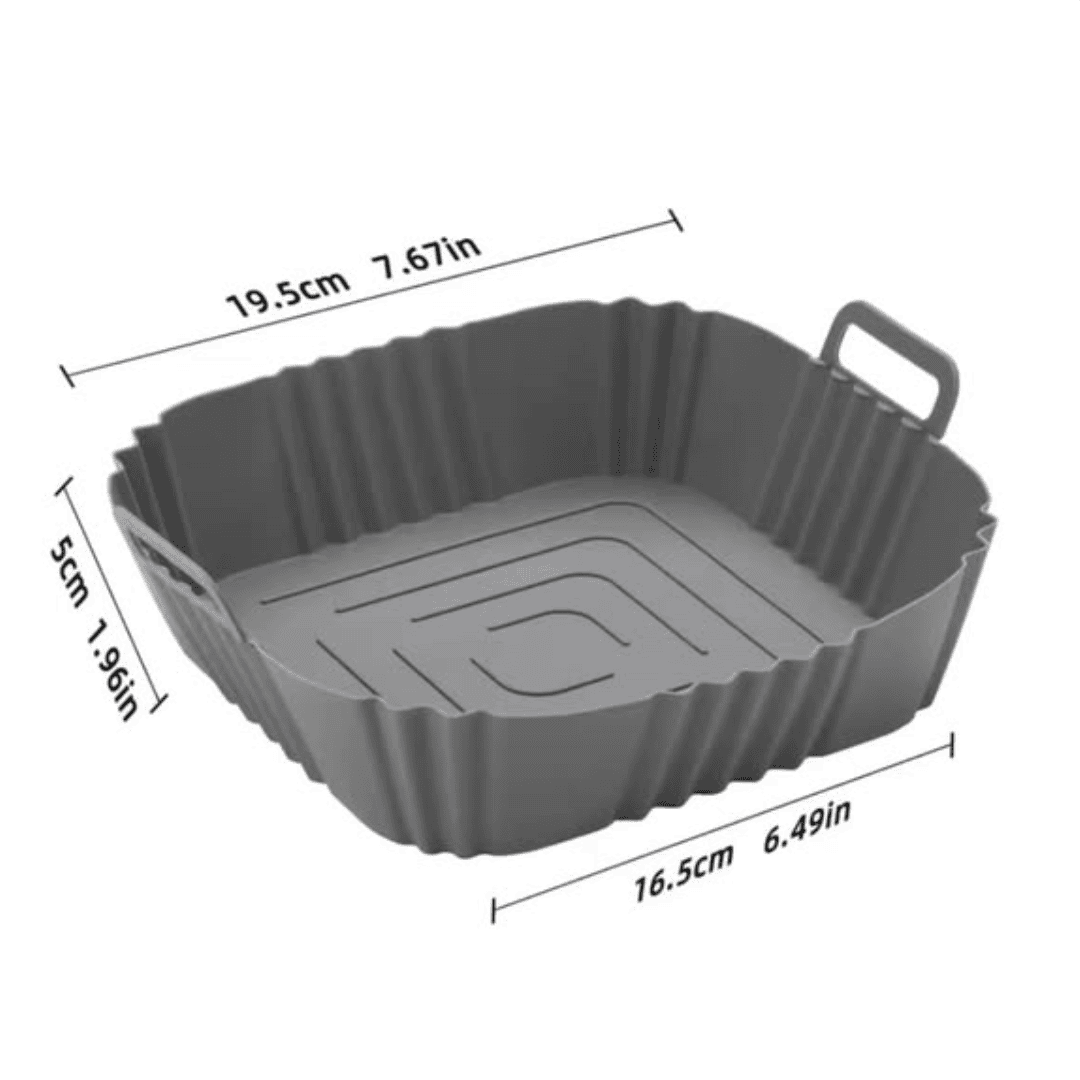 Square Silicone Air Fryer Liners
