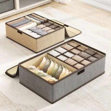 17 Grid Undergarment Organizer with Cover