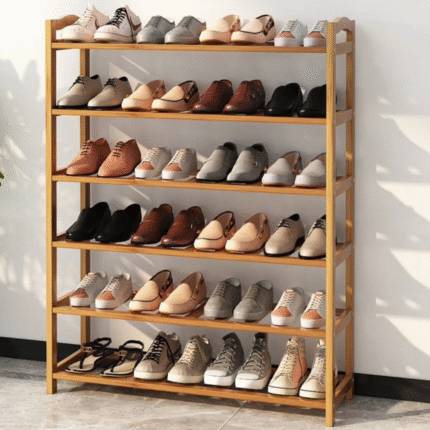 6 Layer Bamboo Shoe Rack