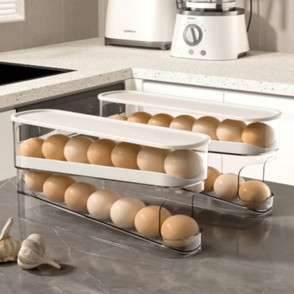 Double Layer Rolling Egg Dispenser