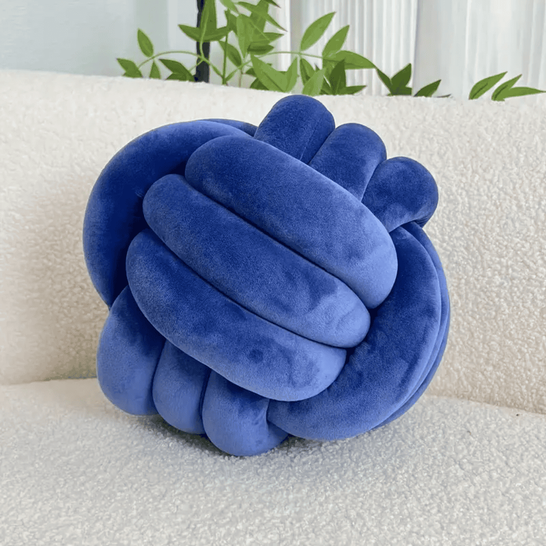 Knot Pillow Round Ball Home Décor Cushion