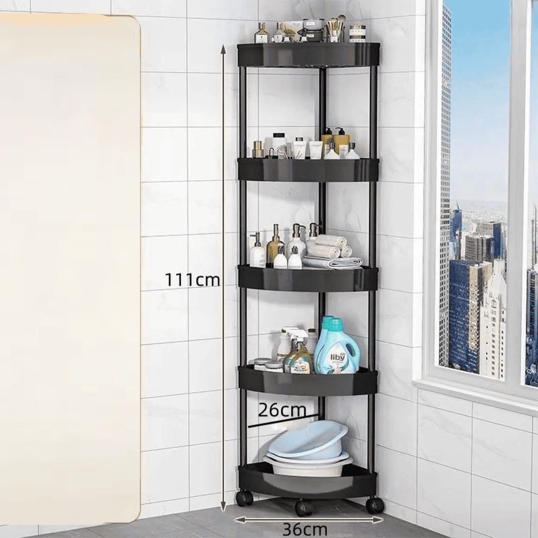 5-Layer Multifunctional Corner Rack