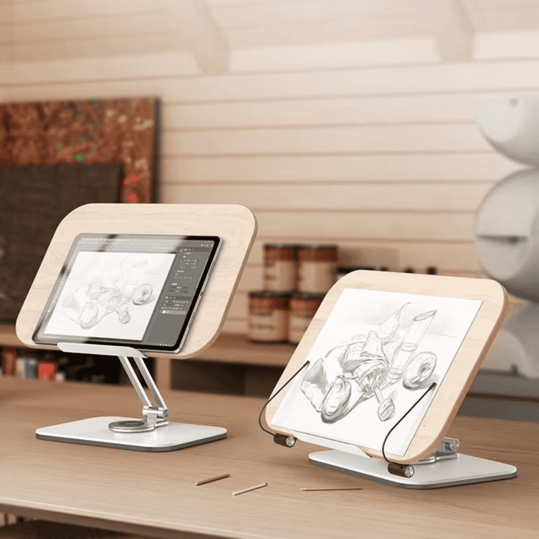 Portable Rotating Laptop and Bookstand