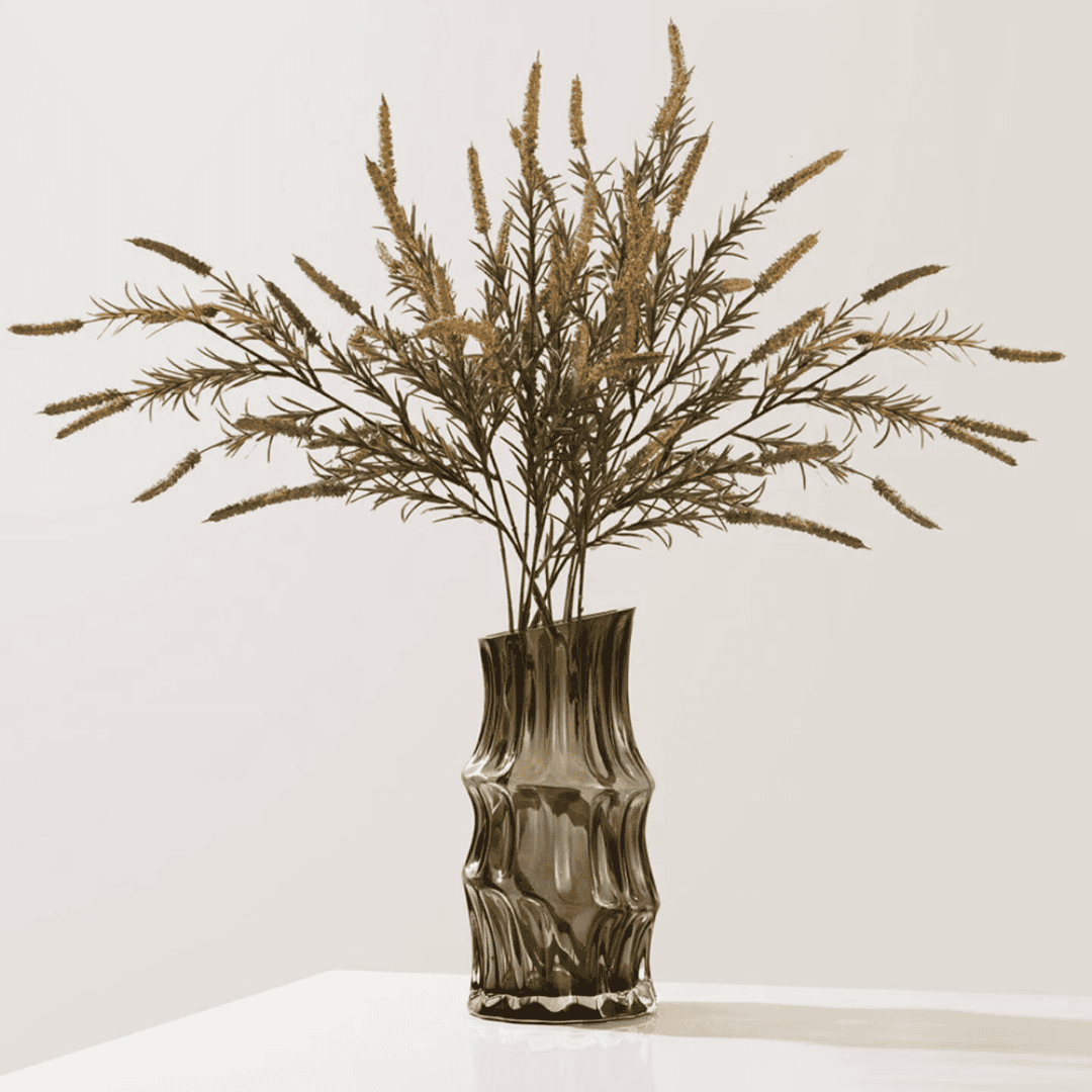 Dark Glass Vase