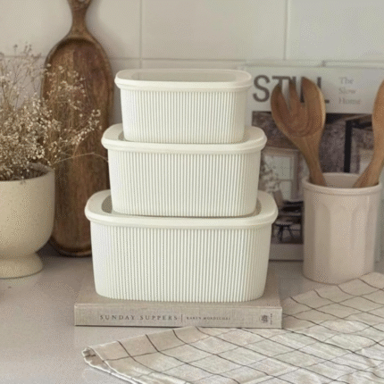 3Pcs Multipurpose Storage Containers