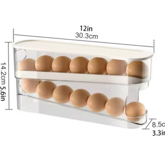 Double Layer Rolling Egg Dispenser