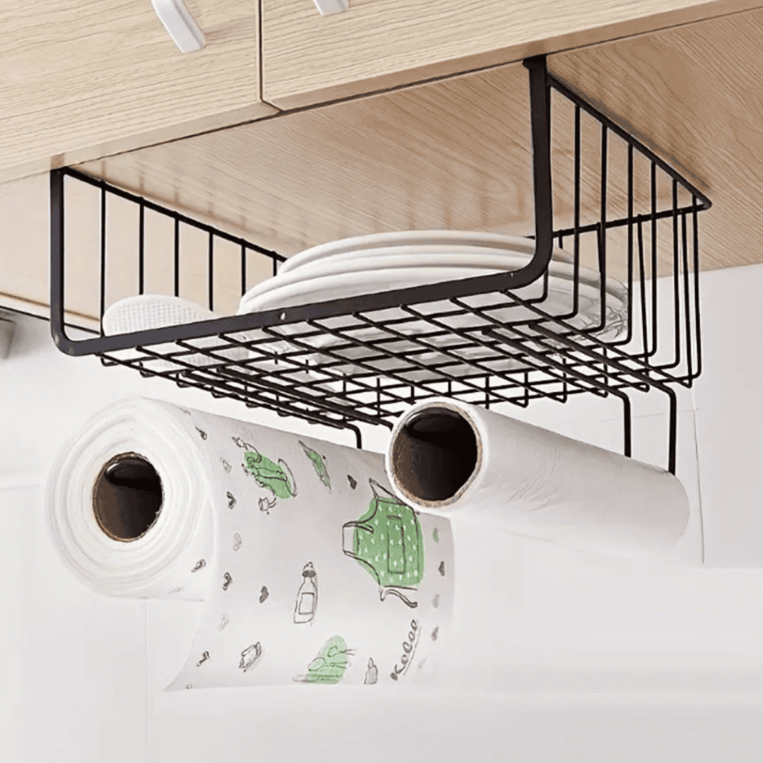 3 in 1 Under Cabinet Closet Kitchen Cupboard Basket