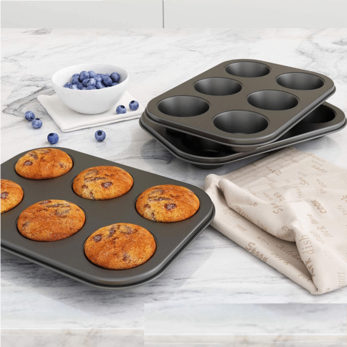 6-Holes Cupcake Tray