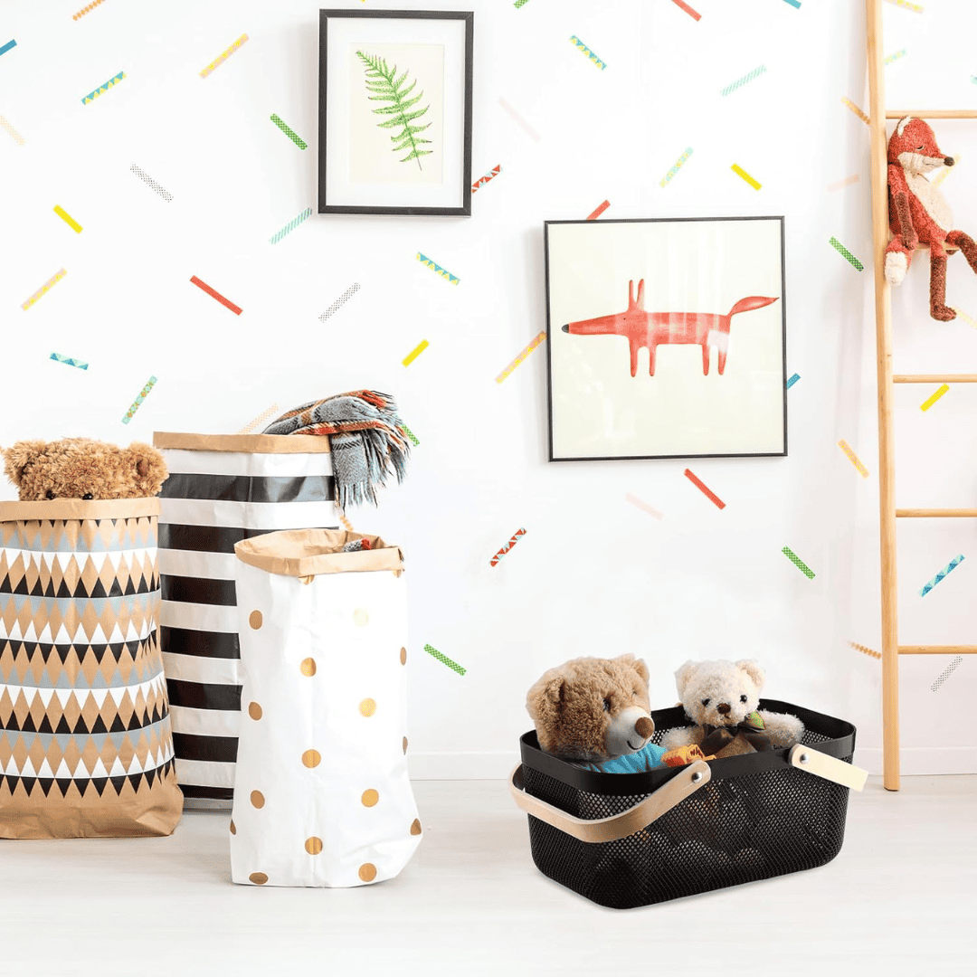 Multipurpose Mesh Storage/Fruit Basket with Handles