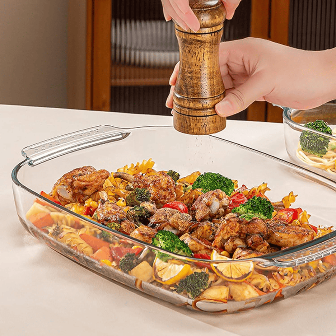 3-in-1 Borosilicate Baking Glassware Set