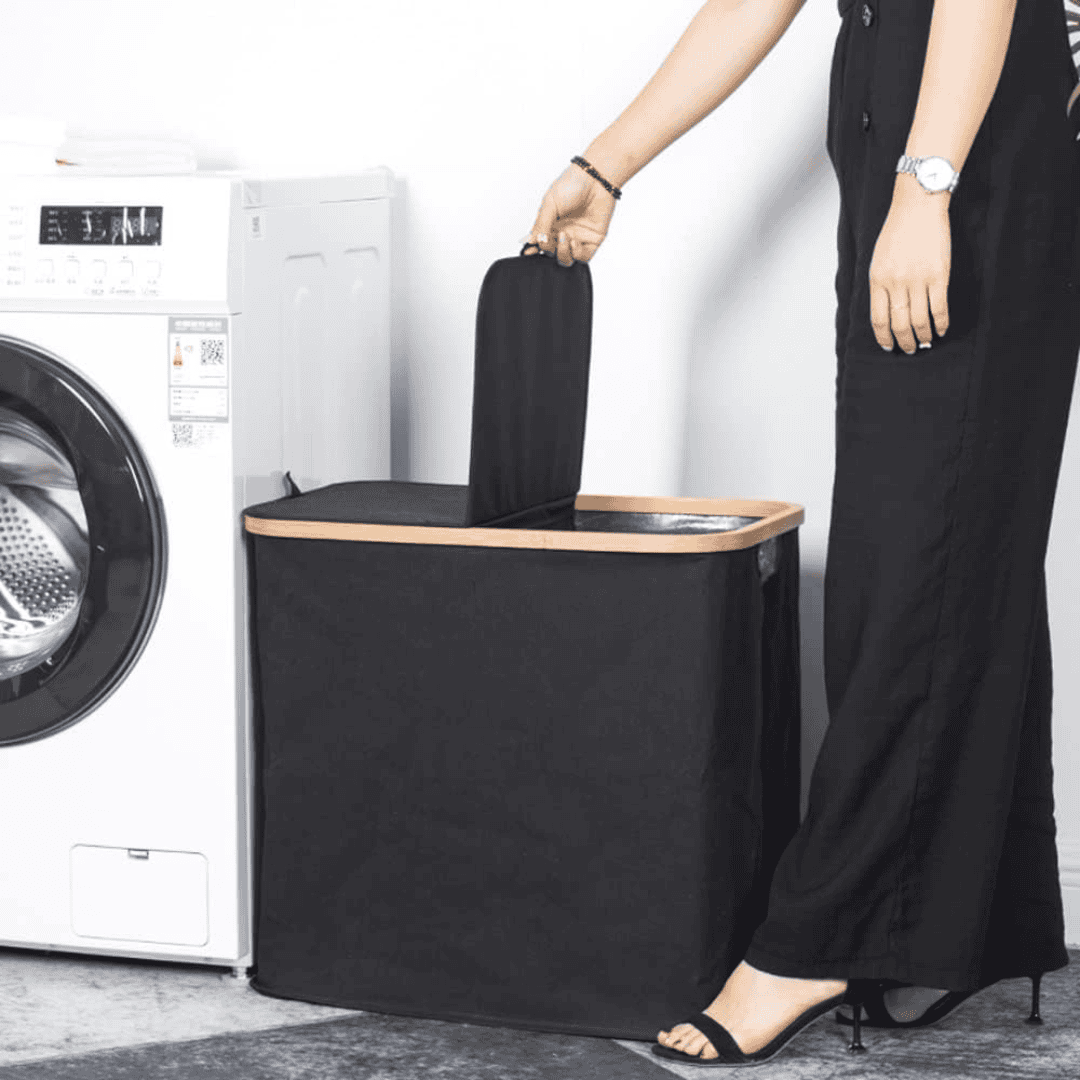 2-Grid Laundry Basket