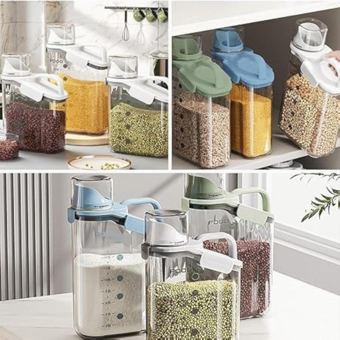 Acrylic Airtight Cereal Container