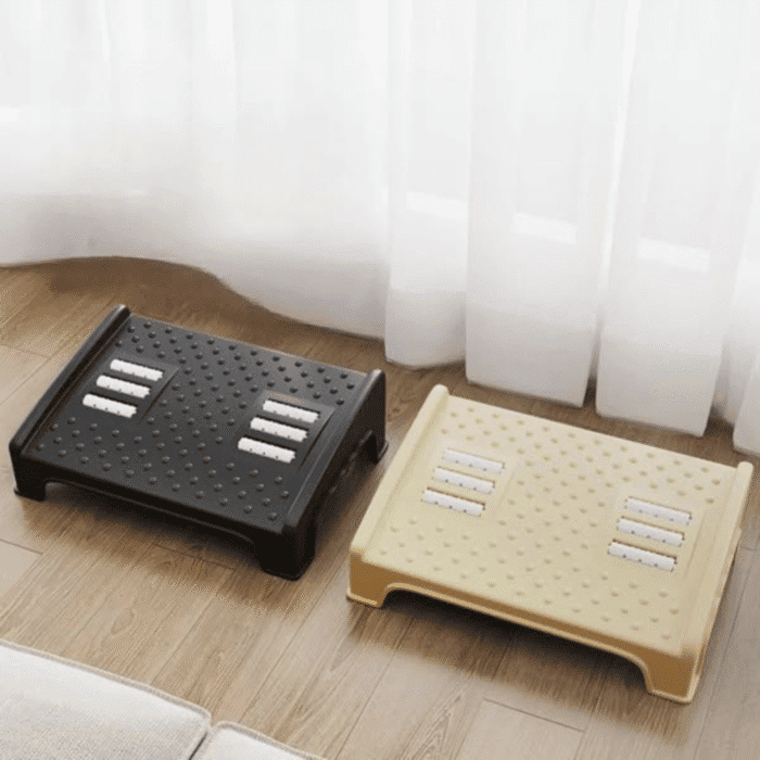 Nonskid Foot Rest Toilet Stool for Rest and Pain Relief