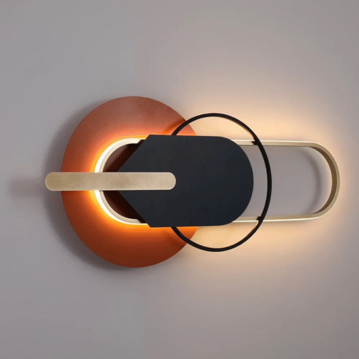 Black Wall Decorative LED Wall Bracket