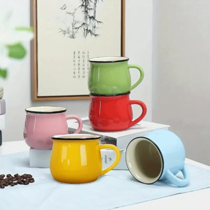 6pcs Ceramic Pot Mugs