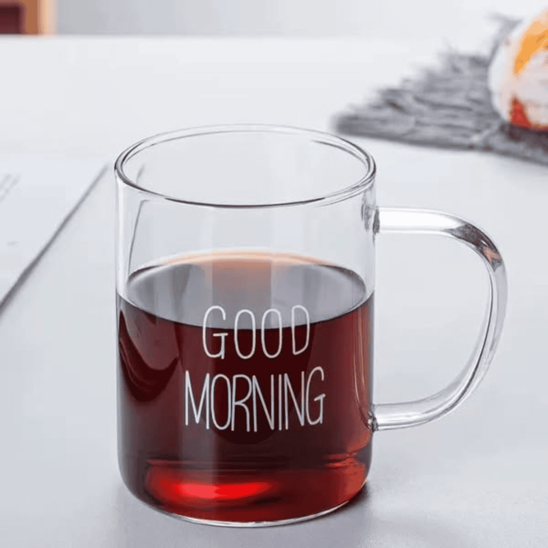 425ml Heat Resistant Good Morning Mug - Image 2