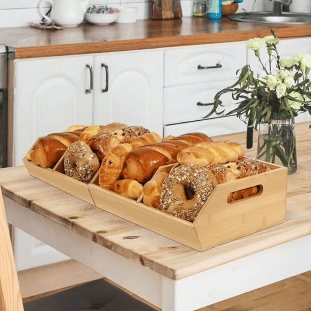 Bamboo Pantry Organizer