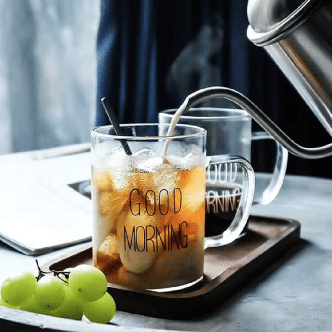 425ml Heat Resistant Good Morning Mug - Image 3