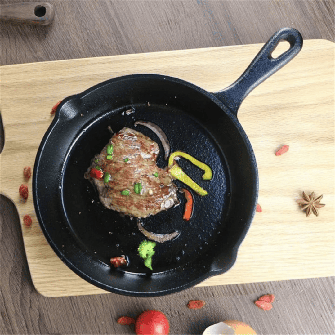 Extra Large 30cm Cast Iron Skillet Fry Pan