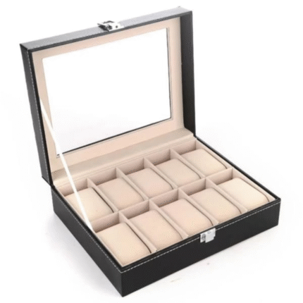10 Slots Watch Organizer Storage Box