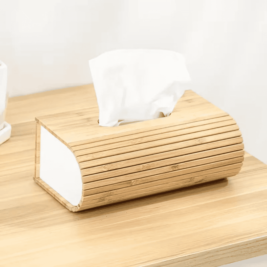 Bamboo Serviette Holder