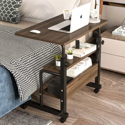 Laptop Table with Wheels