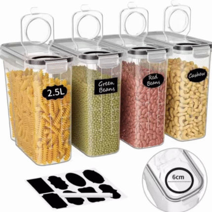 4pcs Airtight Food Storage Containers