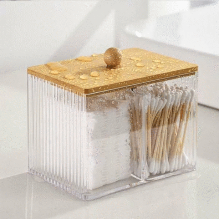 3 Compartment Acrylic Makeup Organizer