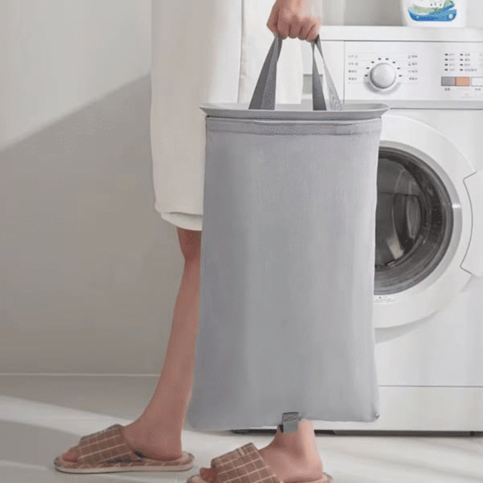 50L Partitioned Laundry Basket