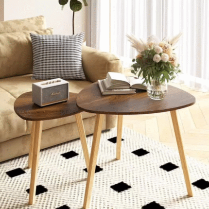 2Pcs Set Coffee Table