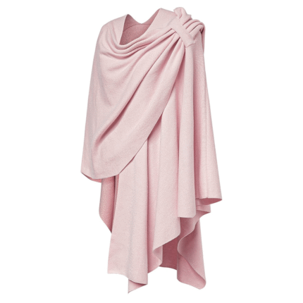 Women Cross Front Scarf with Fine Draper