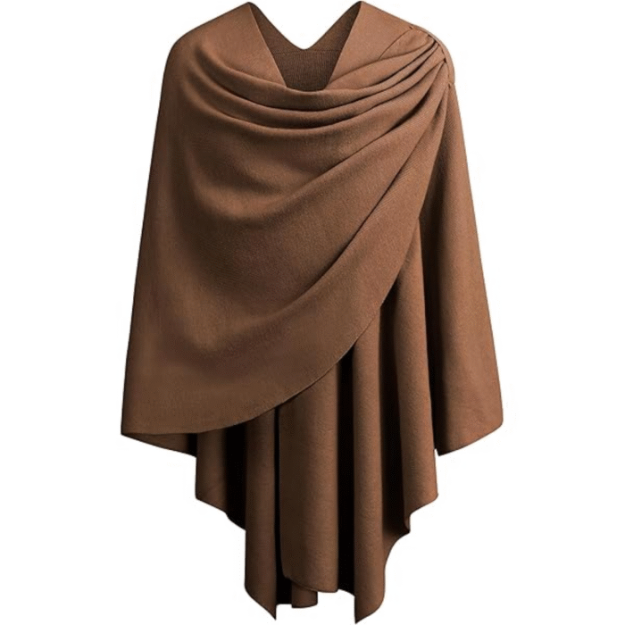 Women Cross Front Scarf with Fine Draper