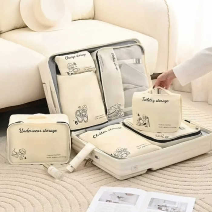 7Pcs Luggage Travel Organizers For Suitcase
