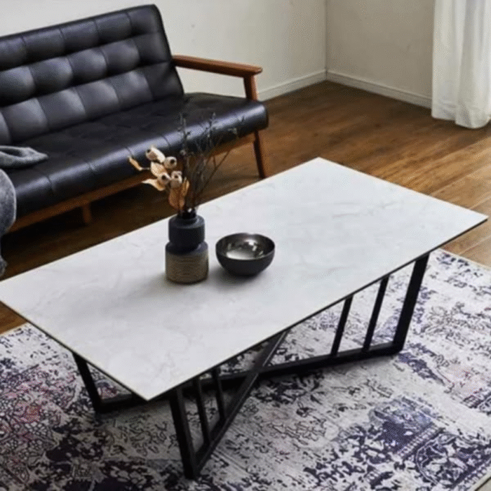 Twin Nesting Table Marble Top