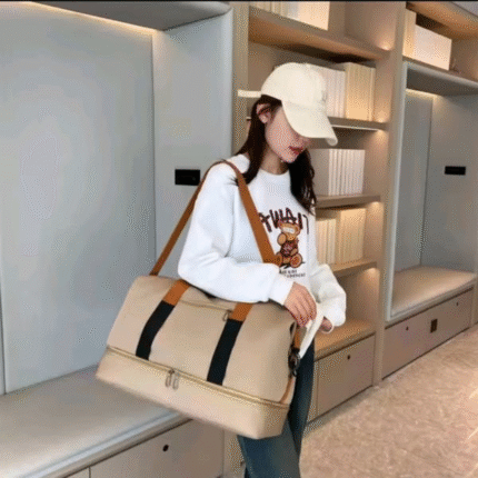 2 in 1 Compartment Duffle Bag