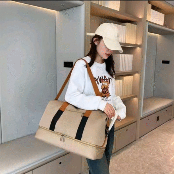 2 in 1 Compartment Duffle Bag