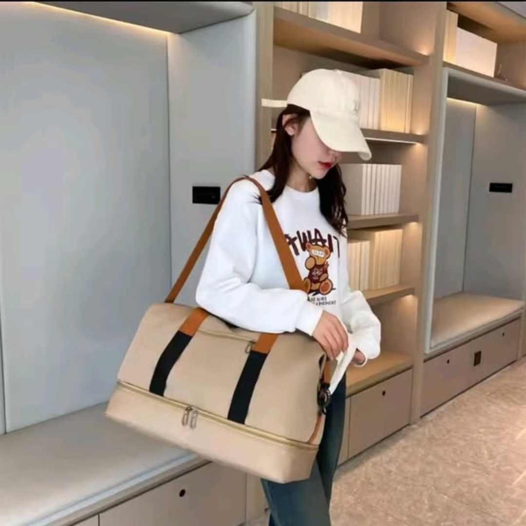 2 in 1 Compartment Duffle Bag